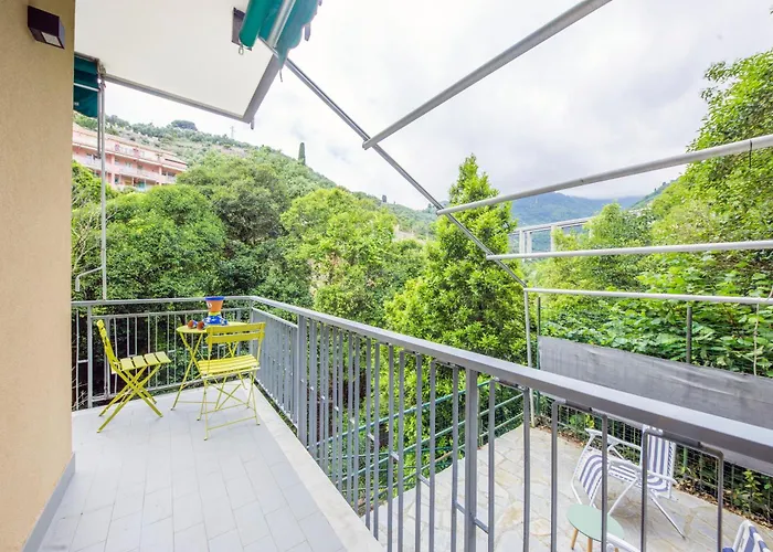 Casaviva - Charming Bilo With Terrace In Lejlighed Rapallo